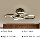 GobekUsa LED Chandelier Modern Ceiling Lamp for Living Dining Bedroom Home Lighting