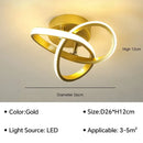 GobekUsa LED Chandelier Modern Ceiling Lamp for Living Dining Bedroom Home Lighting