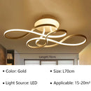 GobekUsa LED Chandelier Modern Ceiling Lamp for Living Dining Bedroom Home Lighting
