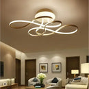 GobekUsa LED Chandelier Modern Ceiling Lamp for Living Dining Bedroom Home Lighting