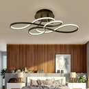 GobekUsa LED Chandelier Modern Ceiling Lamp for Living Dining Bedroom Home Lighting
