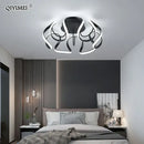 GobekUsa LED Chandelier Modern Indoor Lighting for Living Room Study Parlor Bedroom