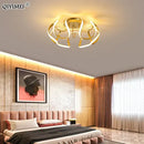 GobekUsa LED Chandelier Modern Indoor Lighting for Living Room Study Parlor Bedroom