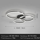 GobekUsa LED Chandelier Modern Style Ceiling Lamp Bedroom Dining Room Light