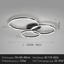 GobekUsa LED Chandelier Modern Style Ceiling Lamp Bedroom Dining Room Light