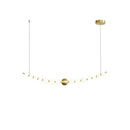GobekUsa LED Chandelier Necklace Lighting for Dinning Room