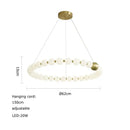 GobekUsa LED Chandelier Necklace Lighting for Dinning Room