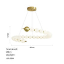 GobekUsa LED Chandelier Necklace Lighting for Dinning Room