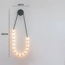 GobekUsa LED Chandelier Necklace Lighting for Dinning Room