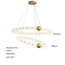 GobekUsa LED Chandelier Necklace Lighting for Dinning Room