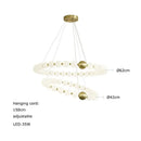 GobekUsa LED Chandelier Necklace Lighting for Dinning Room
