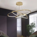 GobekUsa LED Chandelier Pendant Ceiling Lamp for Home Living Room Dining Indoor Lighting