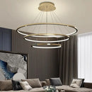 GobekUsa LED Chandelier Pendant Ceiling Lamp for Home Living Room Dining Indoor Lighting