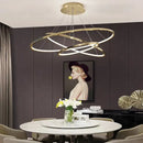 GobekUsa LED Chandelier Pendant Ceiling Lamp for Home Living Room Dining Indoor Lighting