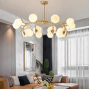GobekUsa LED Chandelier Pendant Lamp for Living Room Bedroom Dining Room Lighting