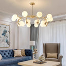 GobekUsa LED Chandelier Pendant Lamp for Living Room Bedroom Dining Room Lighting