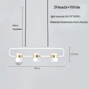 GobekUsa LED Chandelier Pendant Lamp for Modern Dining Room, Cafe & Bar