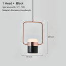 GobekUsa LED Chandelier Pendant Lamp for Modern Dining Room, Cafe & Bar