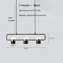 GobekUsa LED Chandelier Pendant Lamp for Modern Dining Room, Cafe & Bar