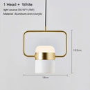 GobekUsa LED Chandelier Pendant Lamp for Modern Dining Room, Cafe & Bar
