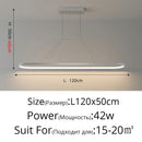 GobekUsa LED Chandelier Pendant Light for Kitchen Bedroom Dining Living Room