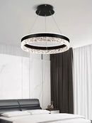 GobekUsa LED Chandelier Pendant Light with Remote Control for Home Decor