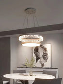 GobekUsa LED Chandelier Pendant Light with Remote Control for Home Decor