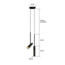 GobekUsa LED Chandelier Pendant Lighting for Home Decor, Dining Room, Restaurant, and Bar