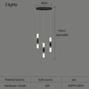 GobekUsa LED Chandelier Stairway Lamp Dining Table Kitchen Lighting Acrylic Chandelier
