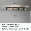 GobekUsa LED Chandelier with Spotlights for Living Room Bedroom Ceiling Decor