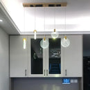 GobekUsa LED Crystal Pendant Light for Bedroom and Bathroom
