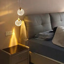 GobekUsa LED Crystal Pendant Light for Bedroom and Bathroom