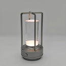 Modern black led crystal table lamp bedroom lantern night light by Decorbites