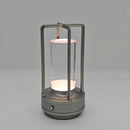 Modern black led crystal table lamp bedroom lantern night light by Decorbites
