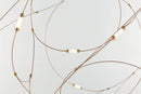 GobekUsa LED Firefly Chandelier for Hotel and Kitchen