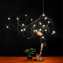GobekUsa LED Firefly Chandelier for Hotel and Kitchen