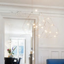 GobekUsa LED Firefly Chandelier for Hotel and Kitchen
