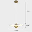 GobekUsa LED Flying Saucer Pendant Lights for Living Room Dining Bedroom Indoor Lighting