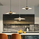 GobekUsa LED Flying Saucer Pendant Lights for Living Room Dining Bedroom Indoor Lighting