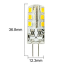 Clear glass g4 led 12v 220v spotlight kitchen bulb by Decorbites