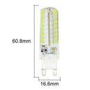 Clear glass led g9 bulb kitchen warm white lighting solution by Decorbites