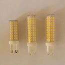 Modern cylindrical warm natural white led g9 bulb kitchen light by Decorbites