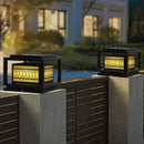 GobekUsa LED Garden Light: Modern Galvanized Street Lamp for Outdoor Landscapes