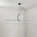 GobekUsa LED Geometric Pendant Lights for Modern Living Room Decor