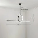 GobekUsa LED Geometric Pendant Lights for Modern Living Room Decor