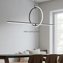 GobekUsa LED Geometric Pendant Lights for Modern Living Room Decor