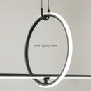 GobekUsa LED Geometric Pendant Lights for Modern Living Room Decor
