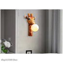 GobekUsa LED Giraffe Wall Lamp: Modern European Cartoon Design for Home Living Room Bedroom