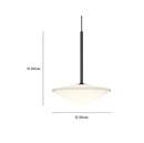 GobekUsa LED Glass Art Wall Lamp with Long Rocker Arm for Living Room and Studio