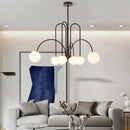 GobekUsa LED Glass Ball Ceiling Chandelier for Home Decor Lighting